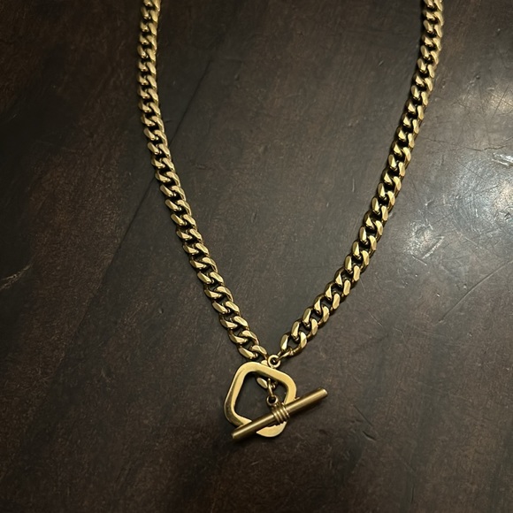 Beautiful toggle necklace- NWOT - tarnish free. - Picture 3 of 8